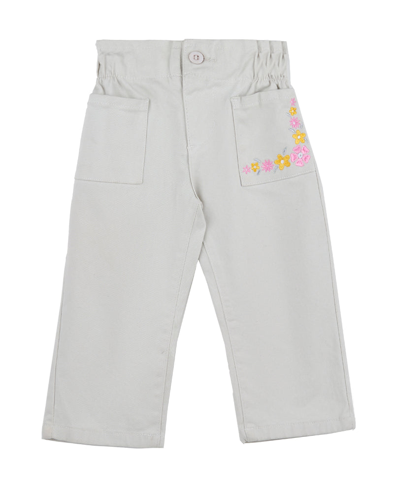 Girls Flared Embroidery Pant - Engine - Buy Now