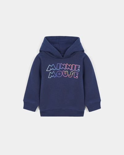 Girls Typography Hoodie