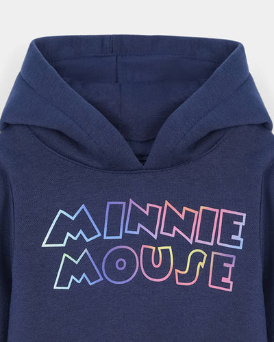Girls Typography Hoodie