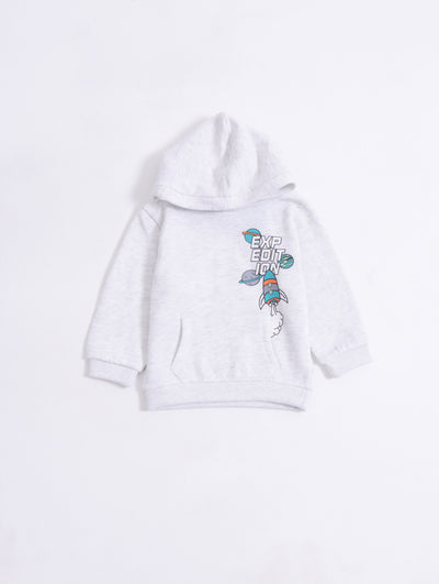Boys Typography Hoodie