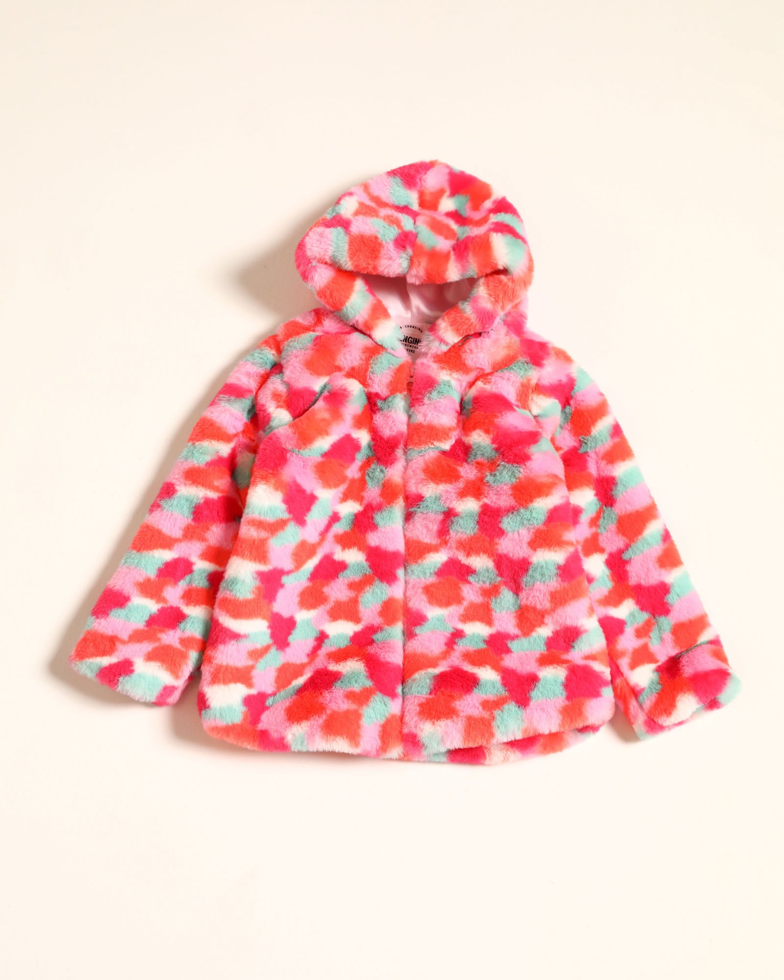 Girls Fashion Zipper Hoodie