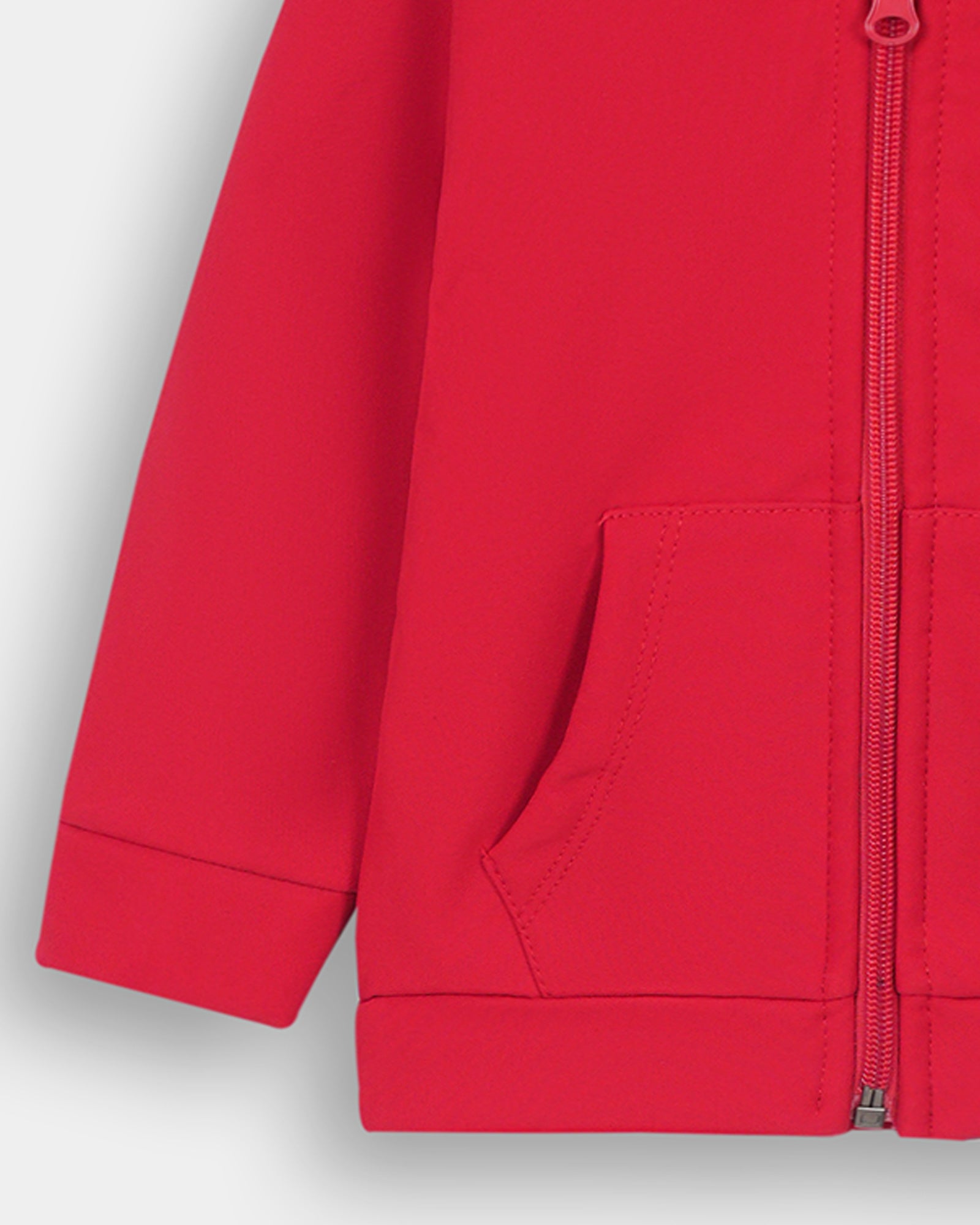 Girls Basic Zip-Up Hoodie