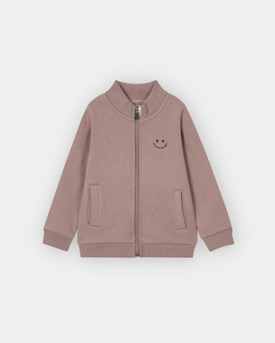 Boys Basic Zip-Up Upper