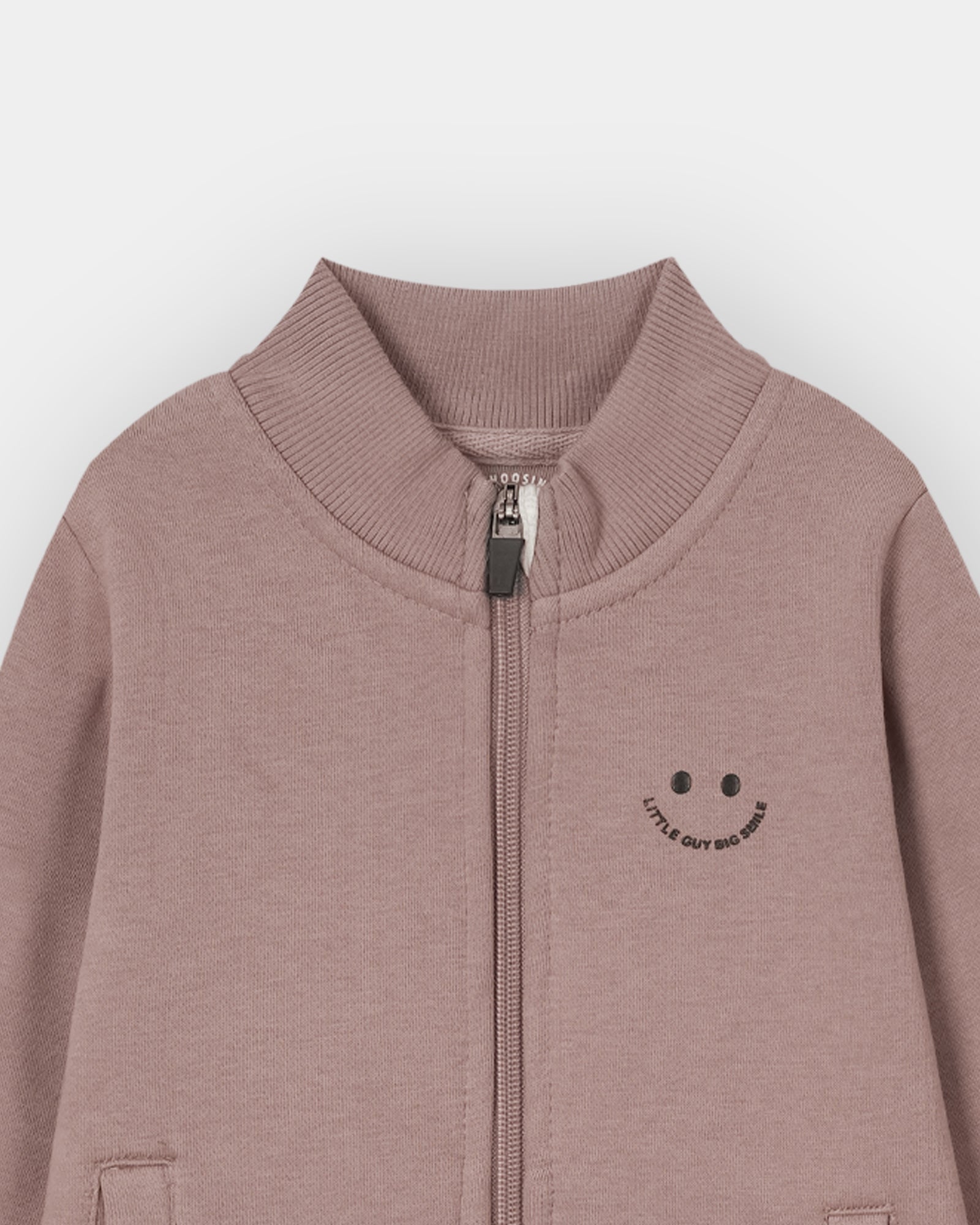 Boys Basic Zip-Up Upper