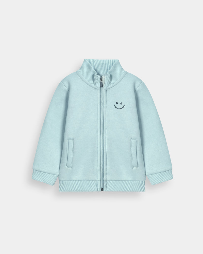 Boys Basic Zip-Up Upper - Engine - Buy Now