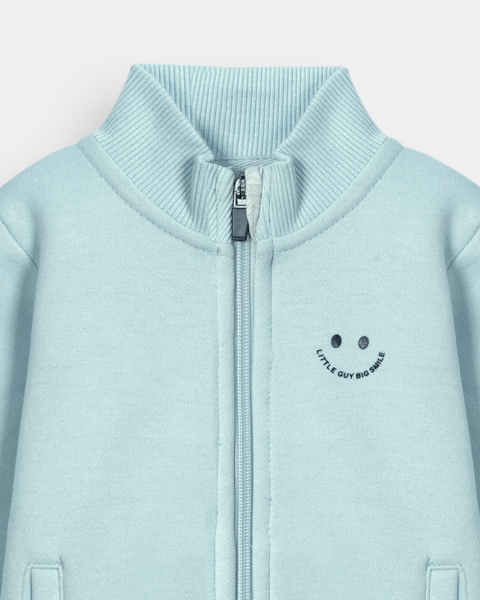 Boys Basic Zip-Up Upper