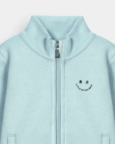 Boys Basic Zip-Up Upper