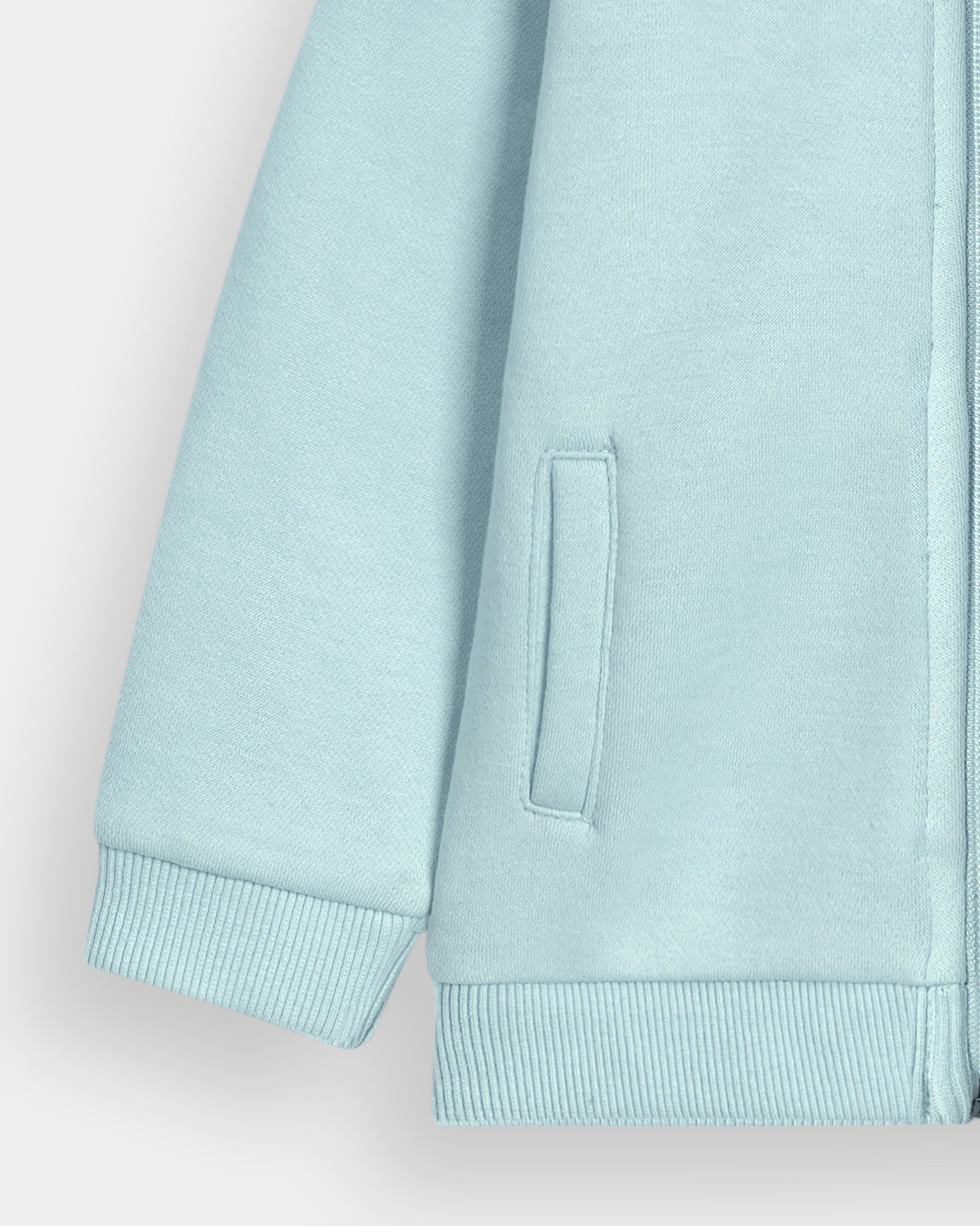 Boys Basic Zip-Up Upper