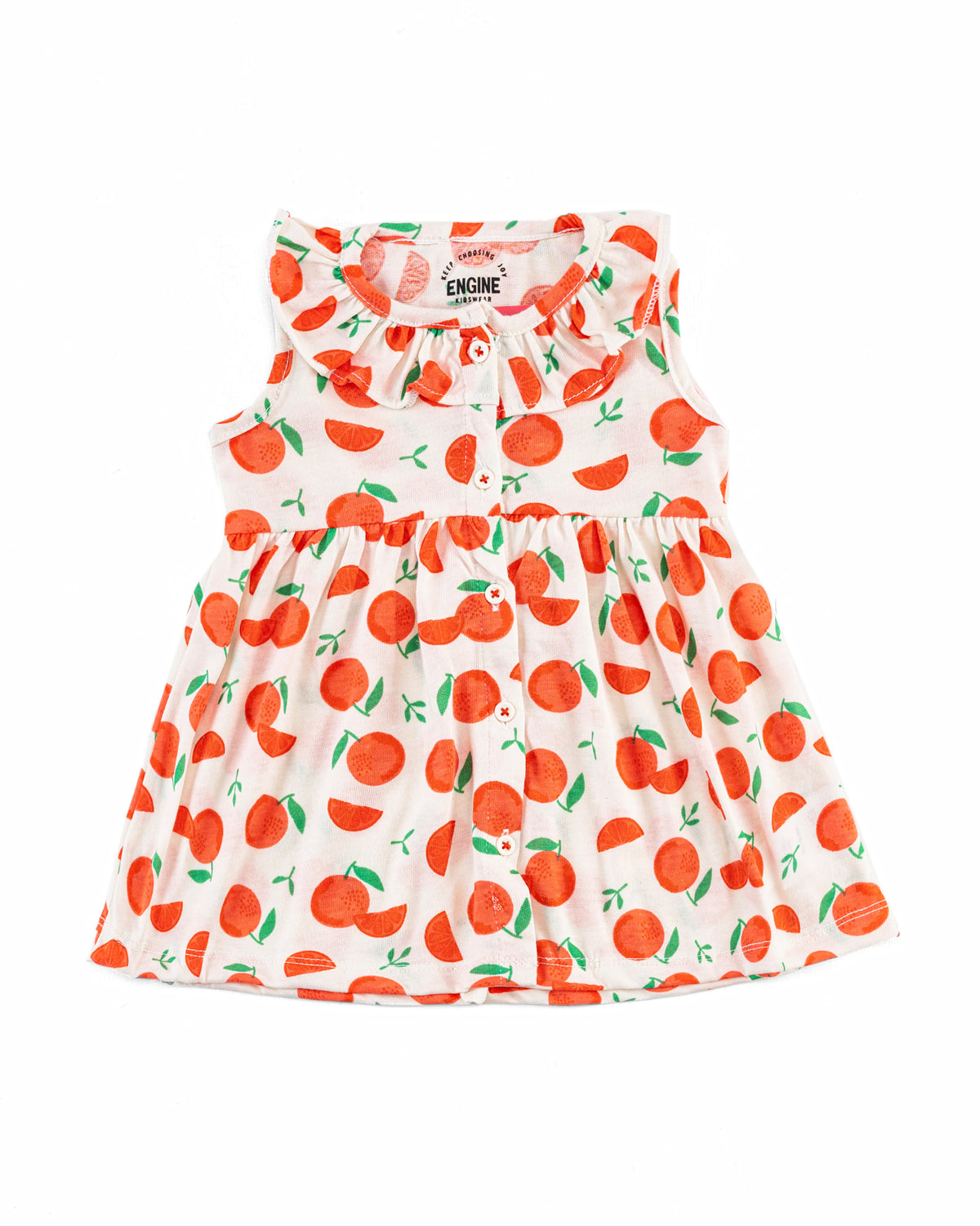 Girls Printed Fruit Dress - Engine - Buy Now