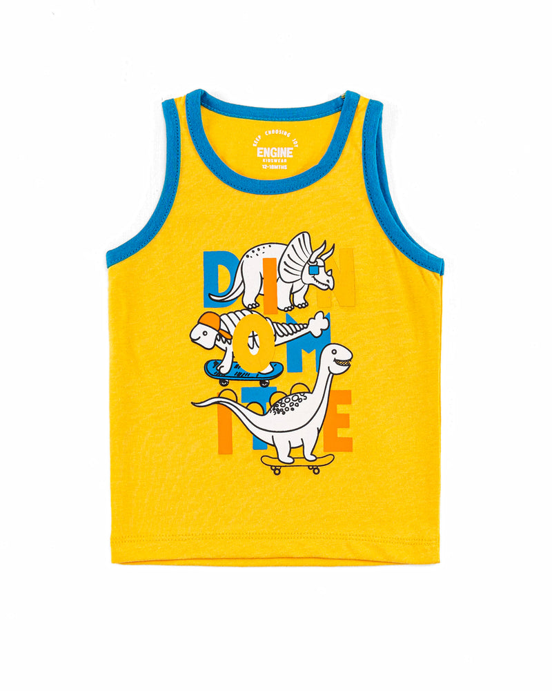 Boys Dino Tank Top - Engine - Buy Now