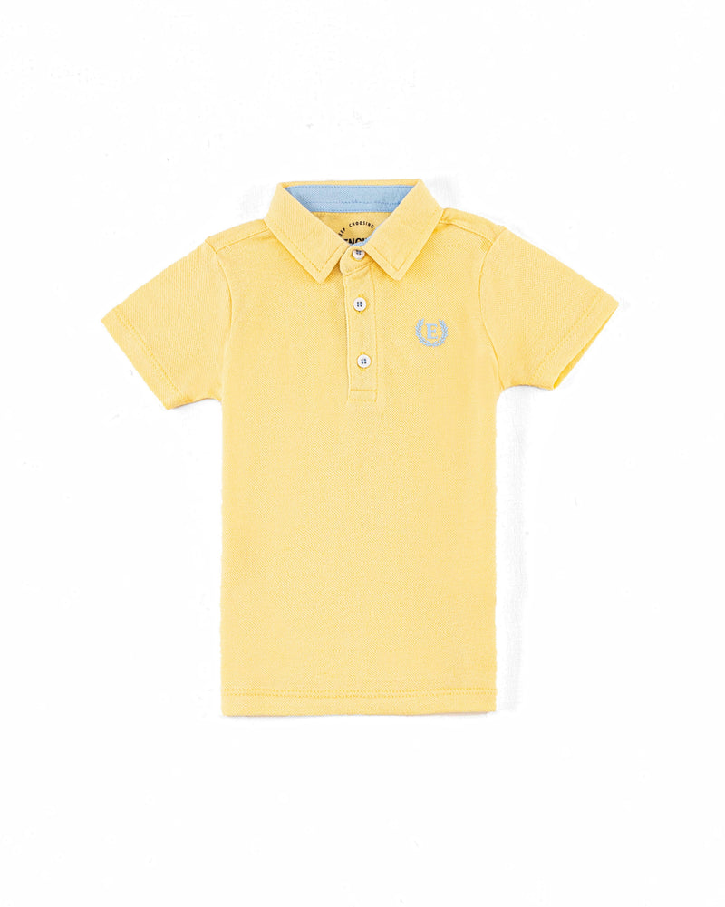 Boys Plain Polo Tee - Engine - Buy Now