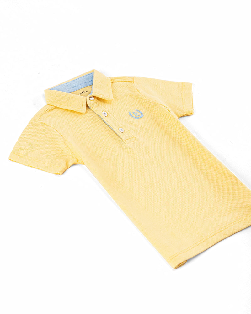 Boys Plain Polo Tee - Engine - Buy Now