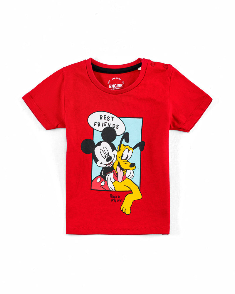 Boys Mickey Mouse T Shirt - Engine - Buy Now