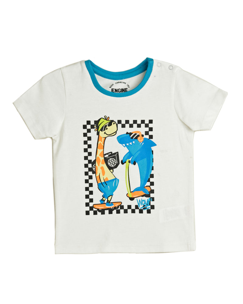 Boys Cartoon T Shirt - Engine - Buy Now