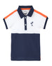 Boys S/S Panel Polo Tee