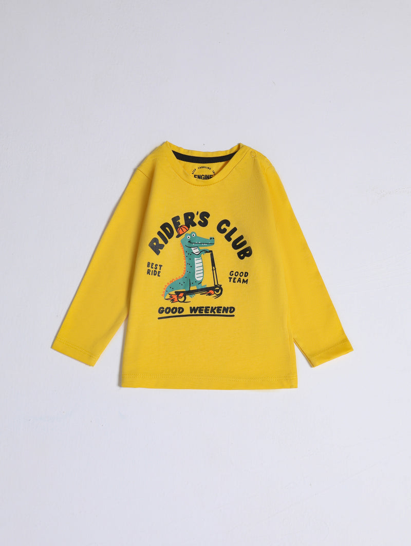 Boys L/S Graphic T-Shirt - Engine - Buy Now