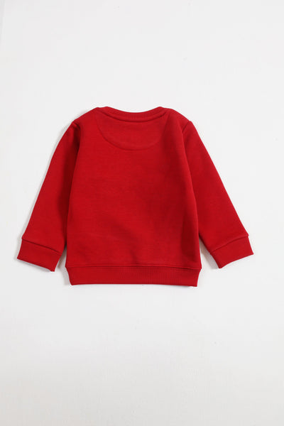 Girls Typography Sweatshirt