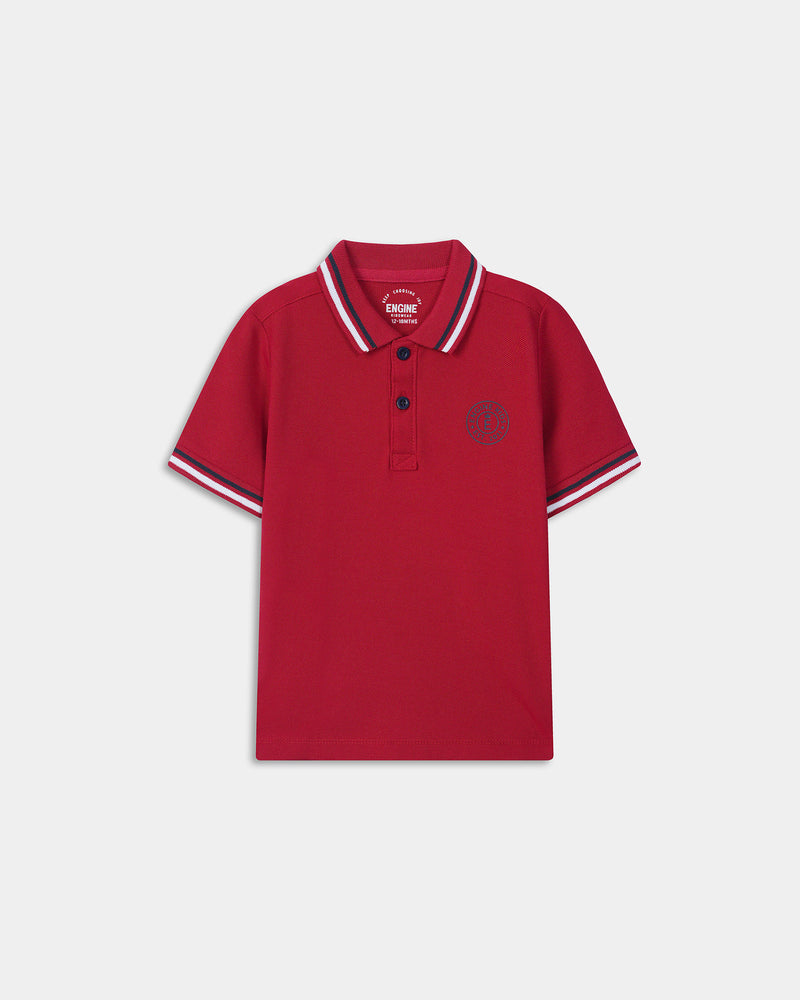 Boys Polo Tee - Engine - Buy Now