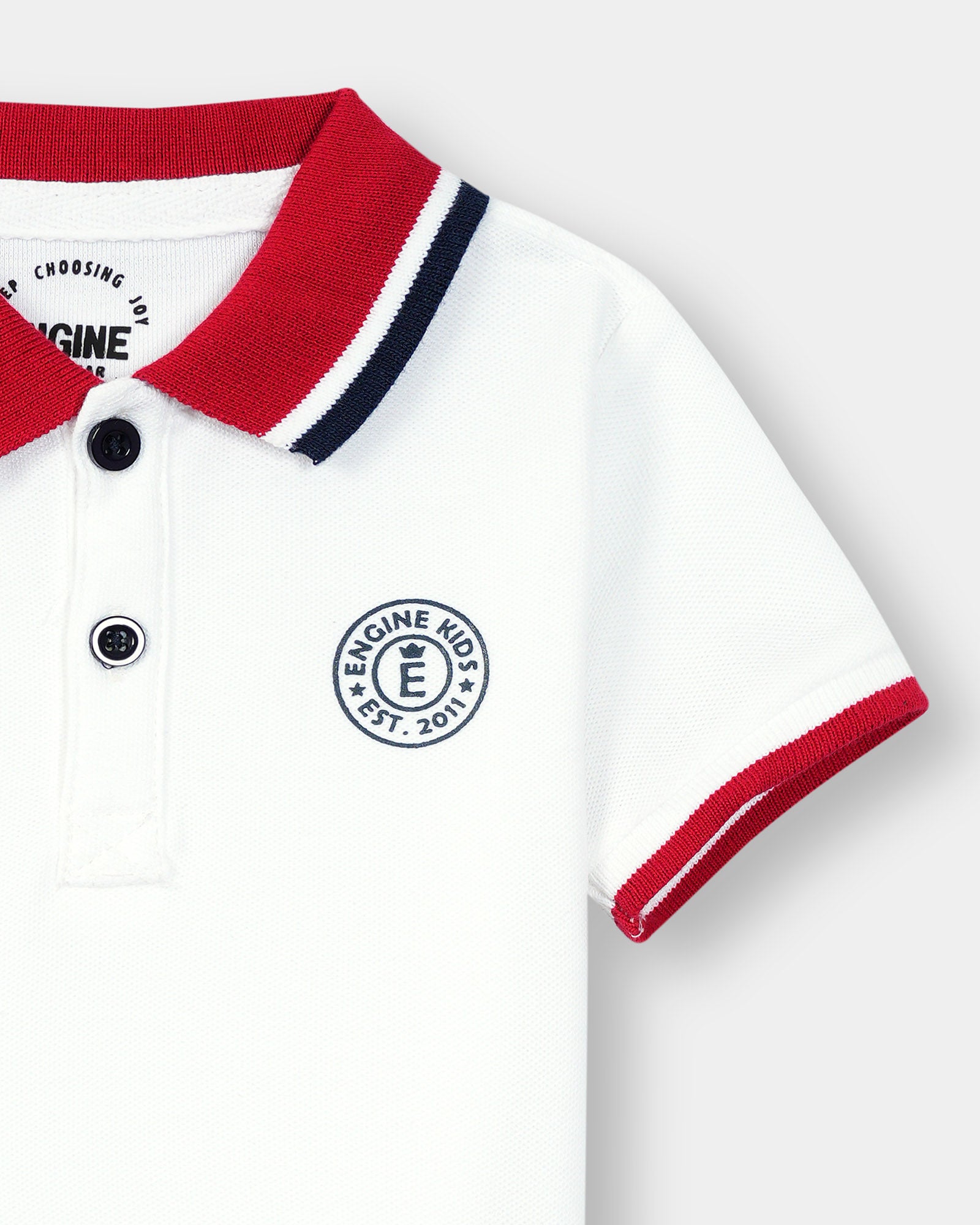 Boys Polo Tee - Engine - Buy Now