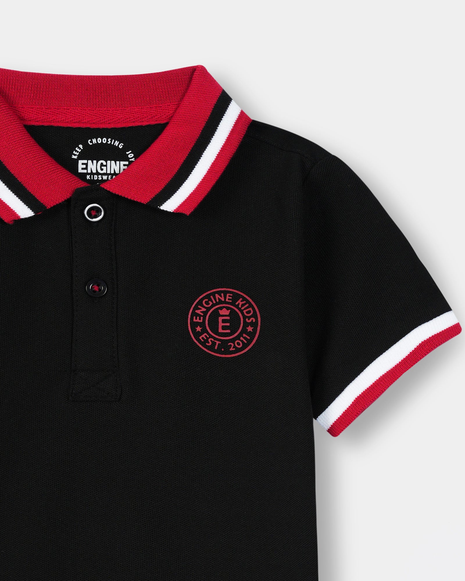 Boys Polo Tee - Engine - Buy Now