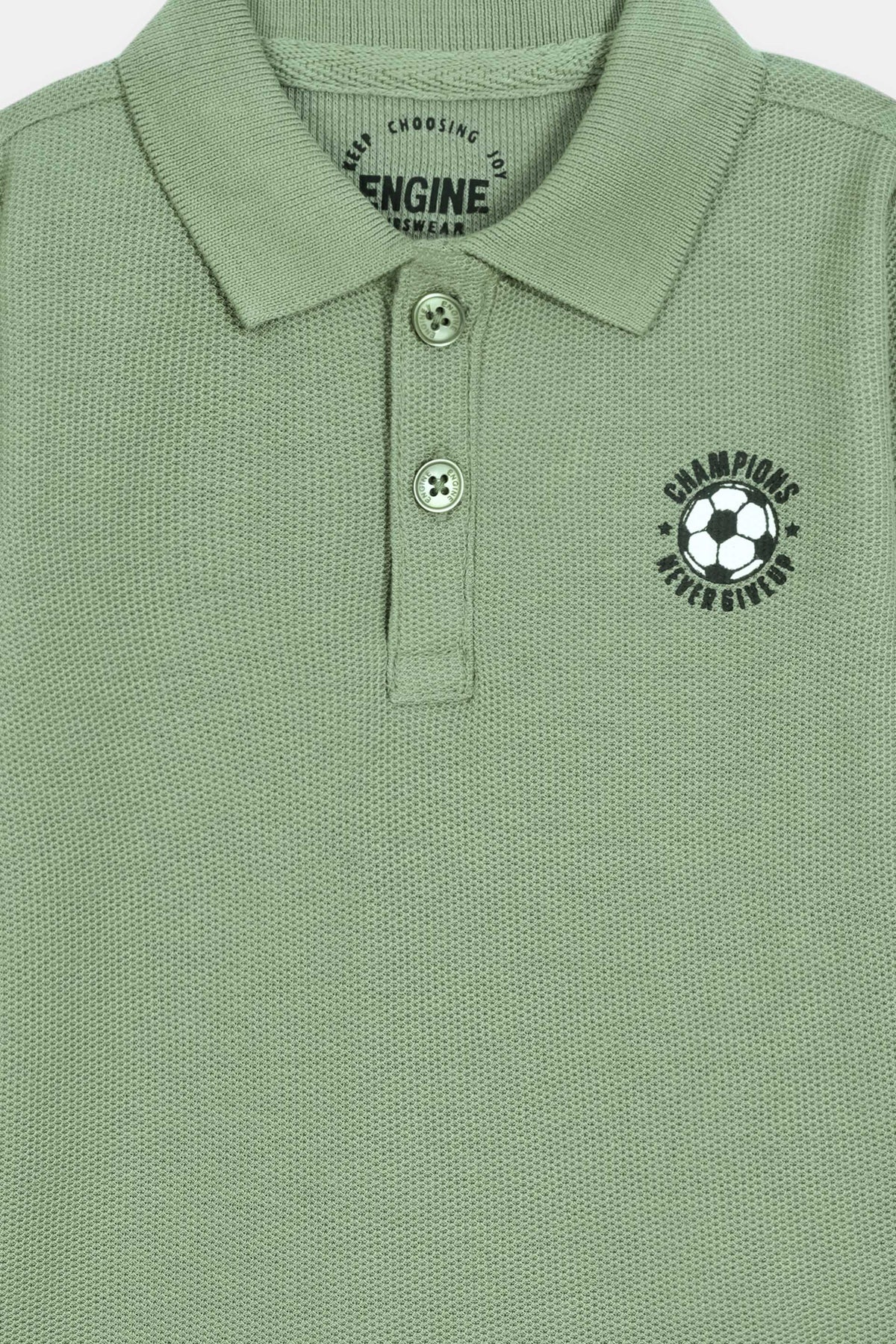 Boys Polo Tee - Engine - Buy Now