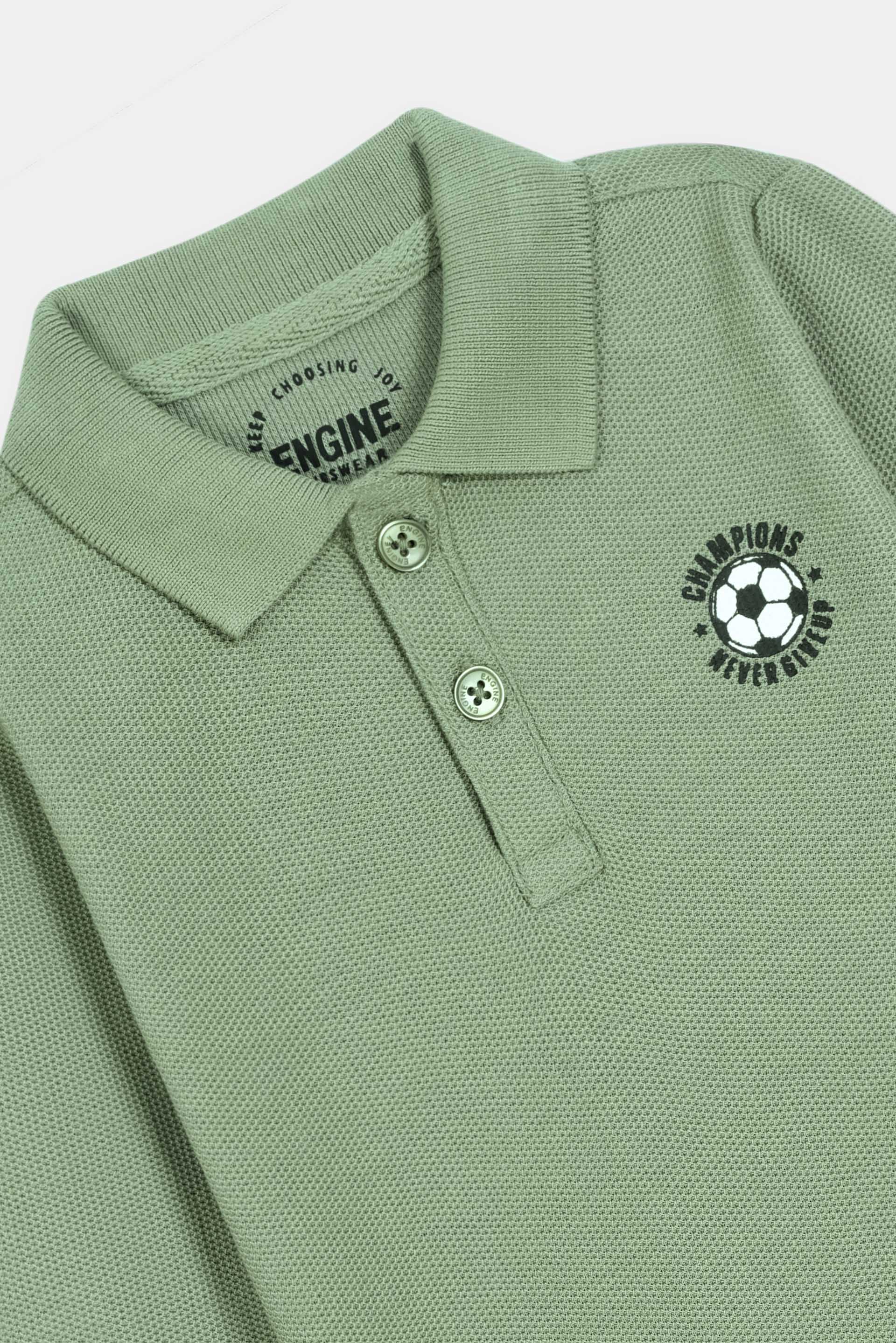 Boys Polo Tee - Engine - Buy Now