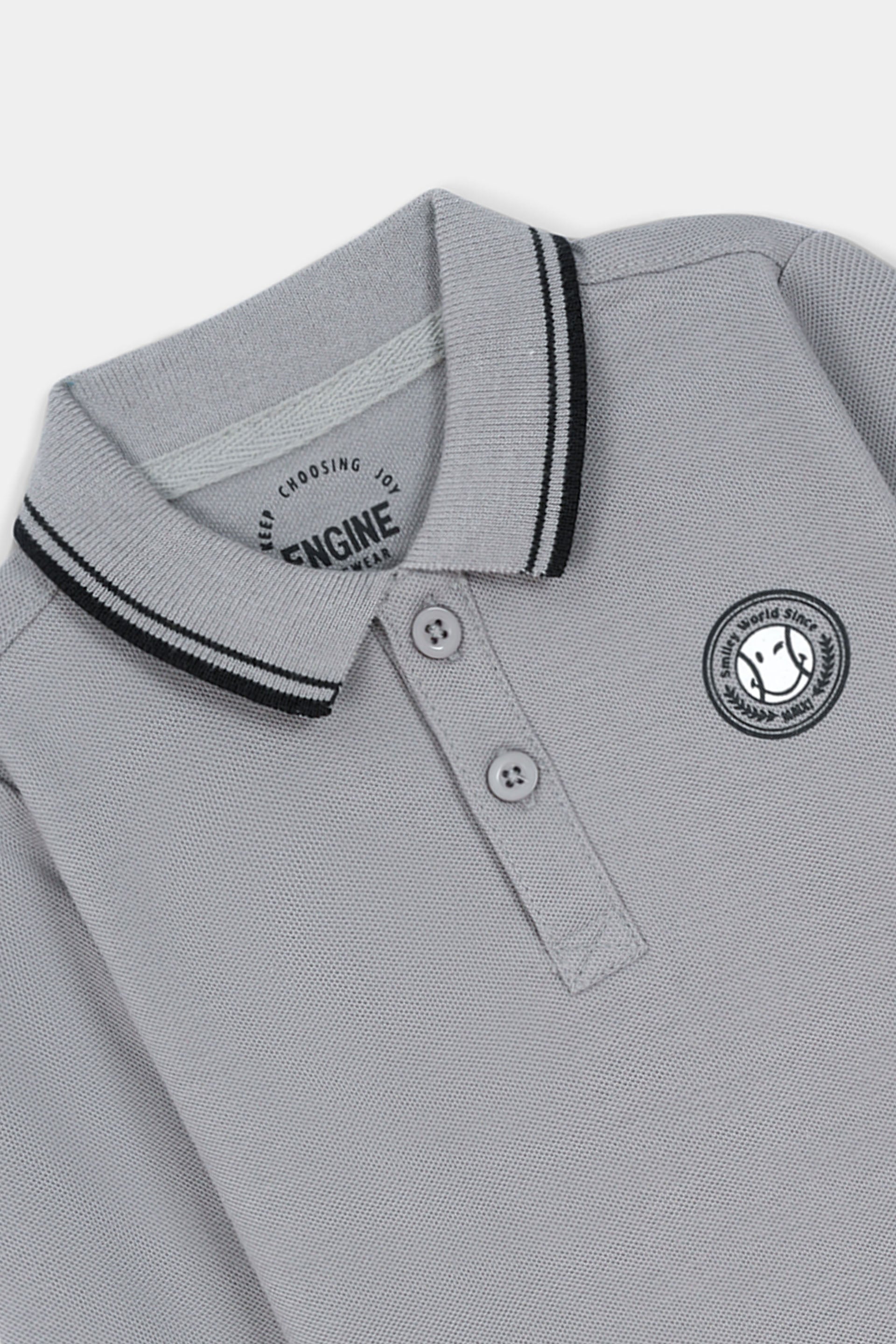 Boys Polo Tee - Engine - Buy Now
