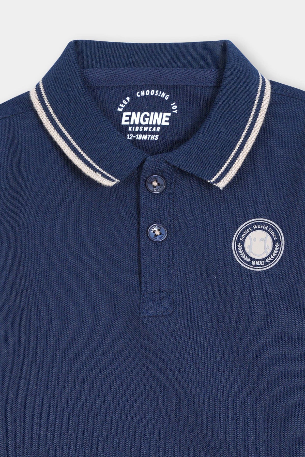 Boys Polo Tee - Engine - Buy Now