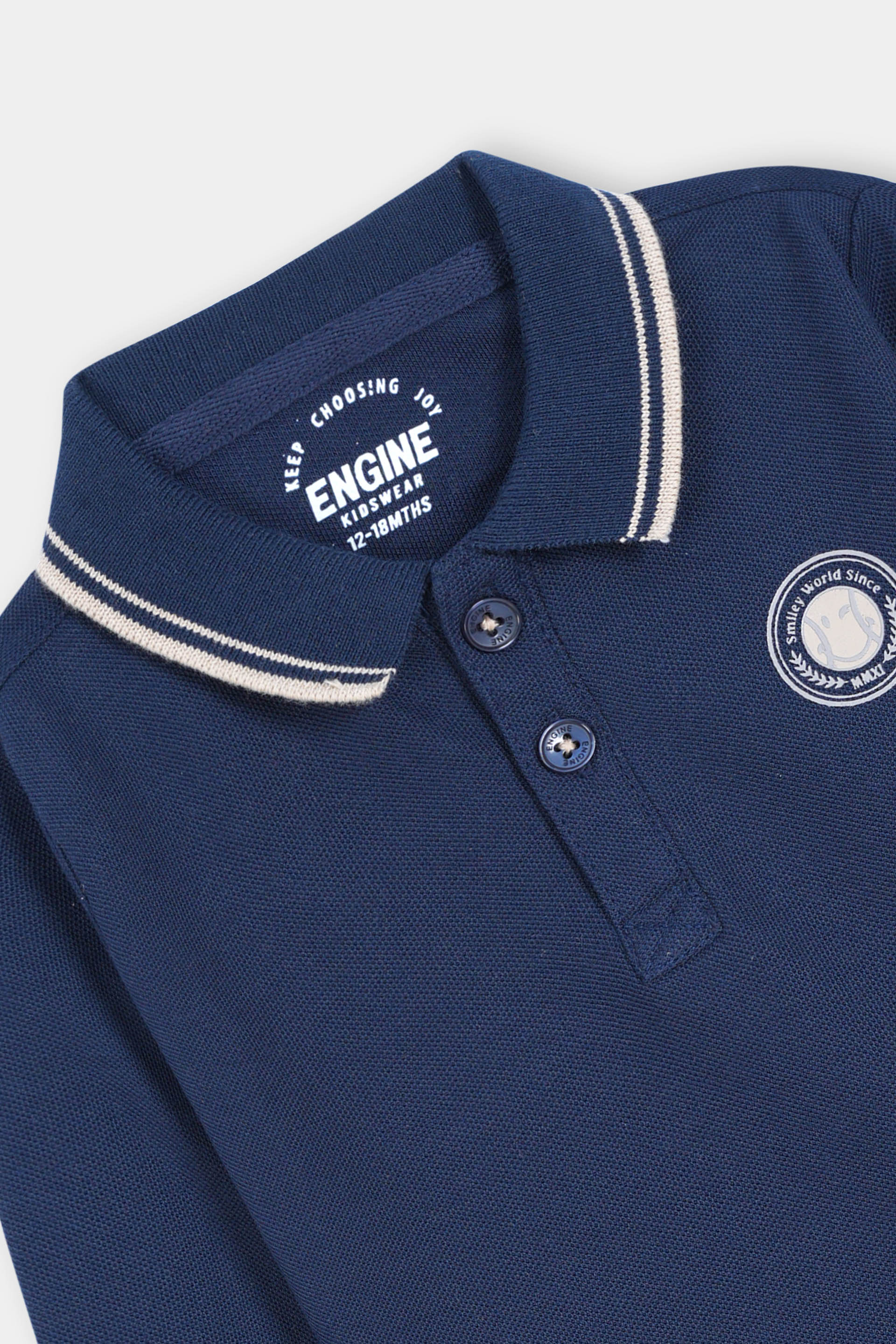 Boys Polo Tee - Engine - Buy Now