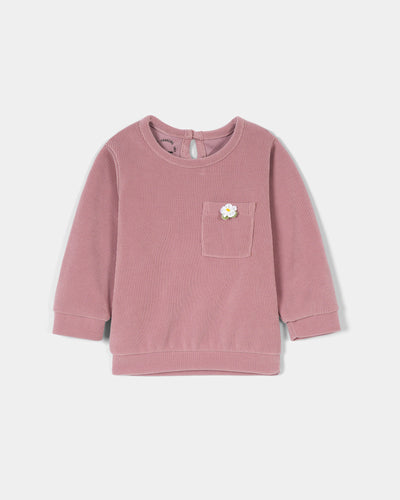 Girls Basic Sweatshirt