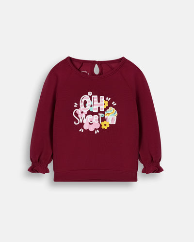 Girls Graphic Sweatshirt