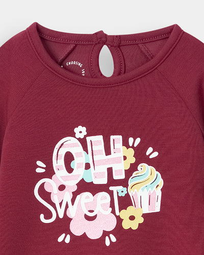 Girls Graphic Sweatshirt