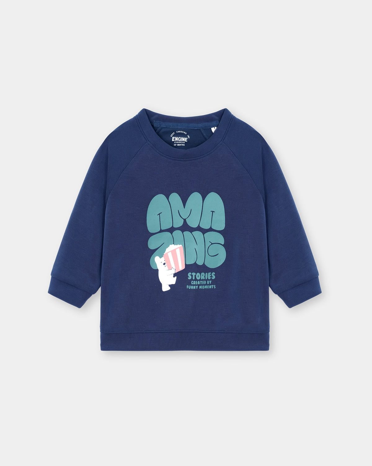 Boys Graphic Sweatshirt - Engine - Buy Now
