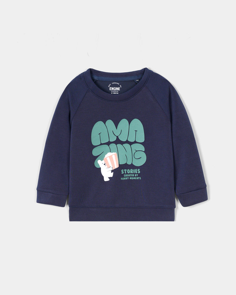 Boys Graphic Sweatshirt - Engine - Buy Now