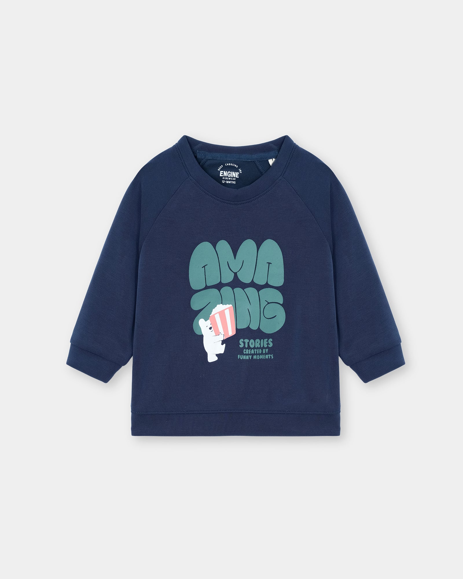 Boys Graphic Sweatshirt - Engine - Buy Now