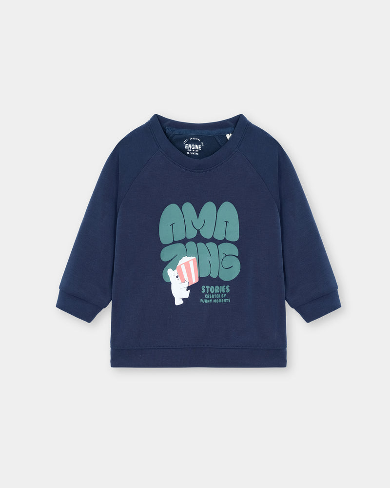 Boys Graphic Sweatshirt - Engine - Buy Now