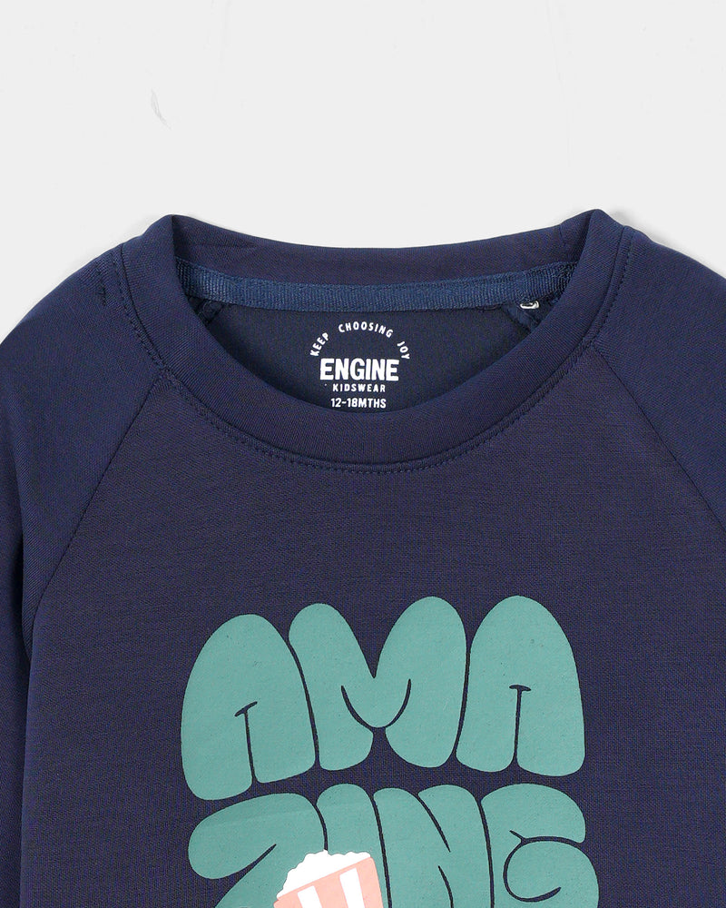 Boys Graphic Sweatshirt - Engine - Buy Now