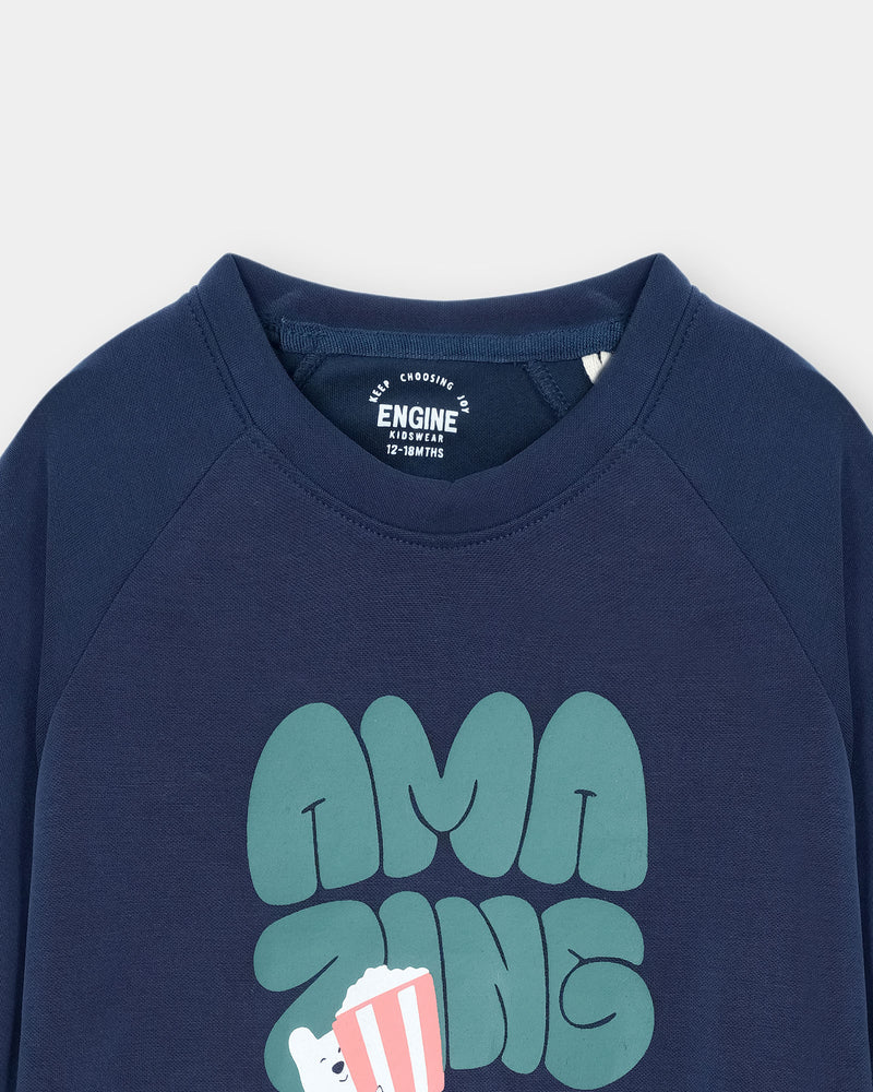 Boys Graphic Sweatshirt - Engine - Buy Now