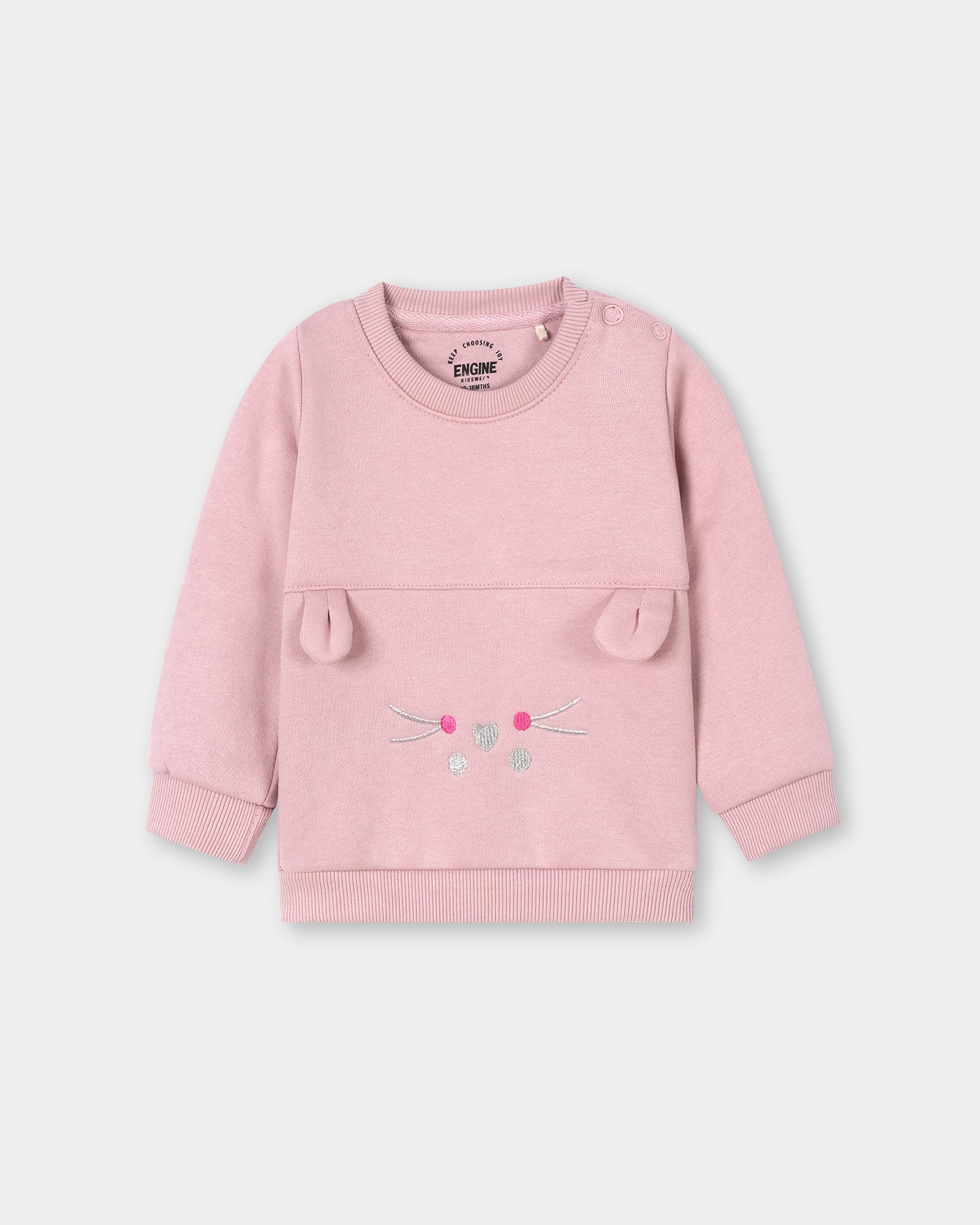 Girls Panel Sweatshirt