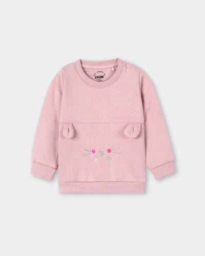 Girls Panel Sweatshirt