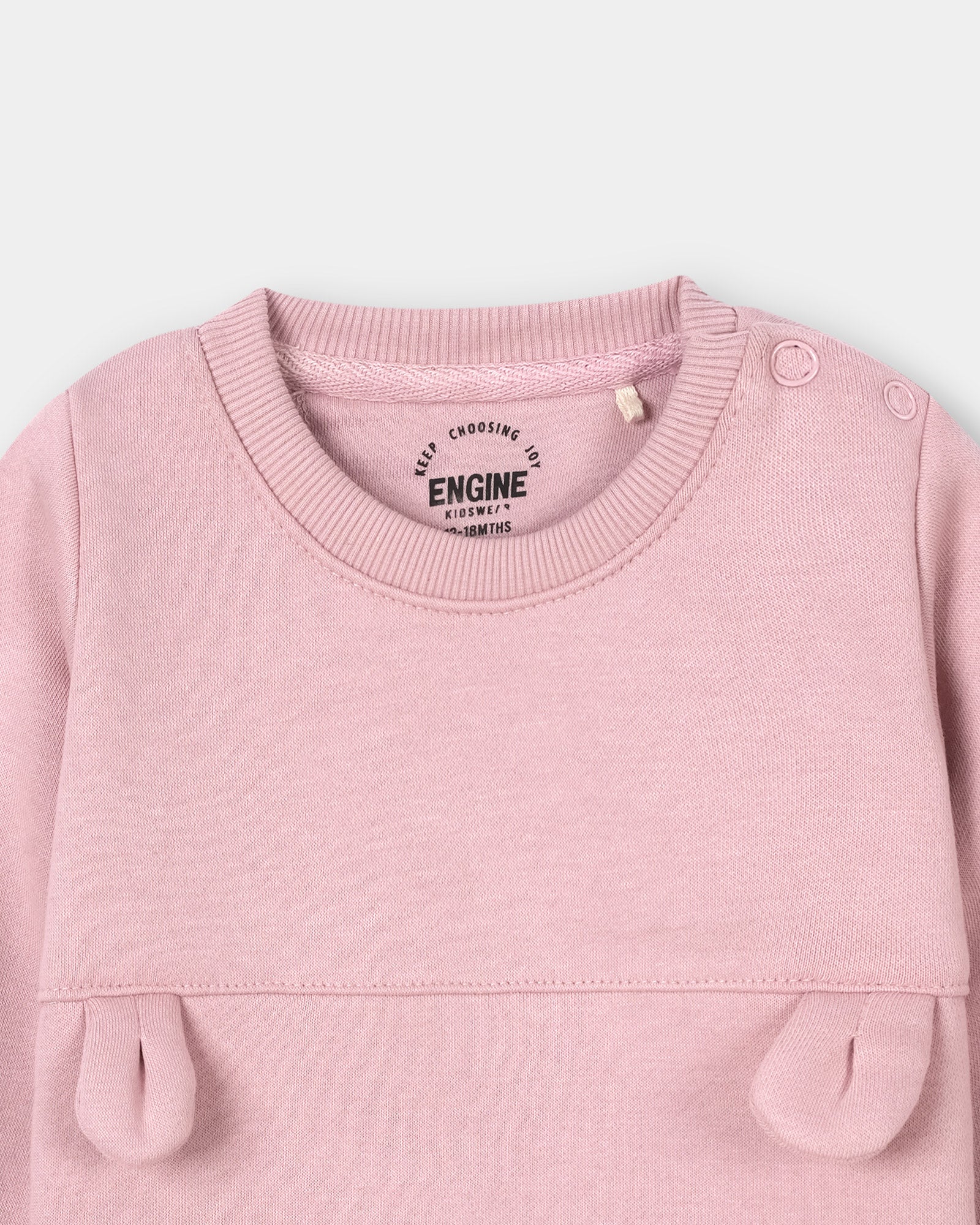 Girls Panel Sweatshirt