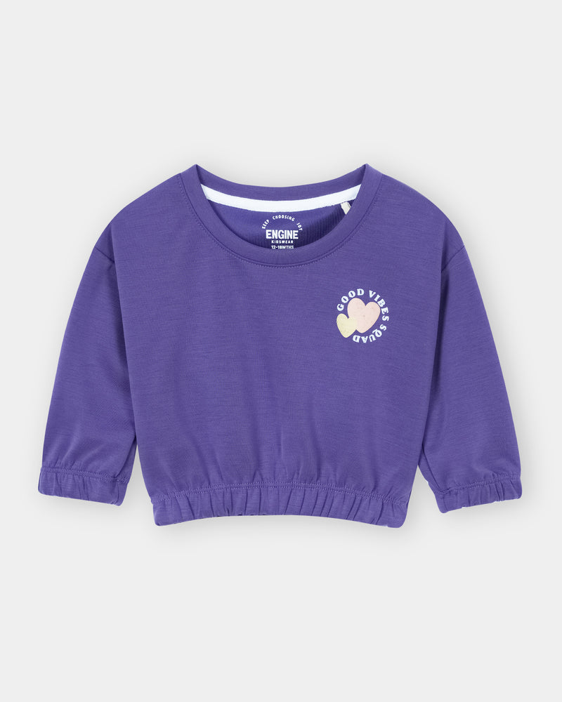 Girls Basic Sweatshirt - Engine - Buy Now