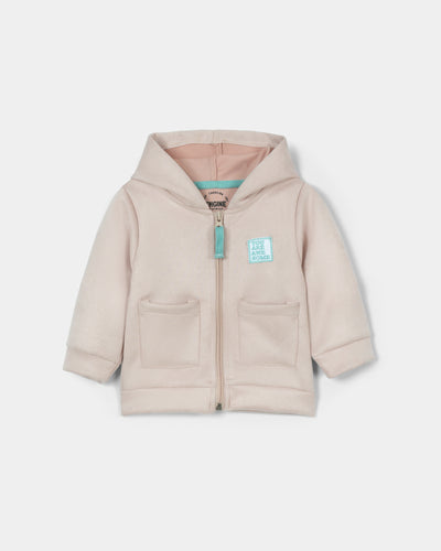 Girls Basic Zip-Up Upper