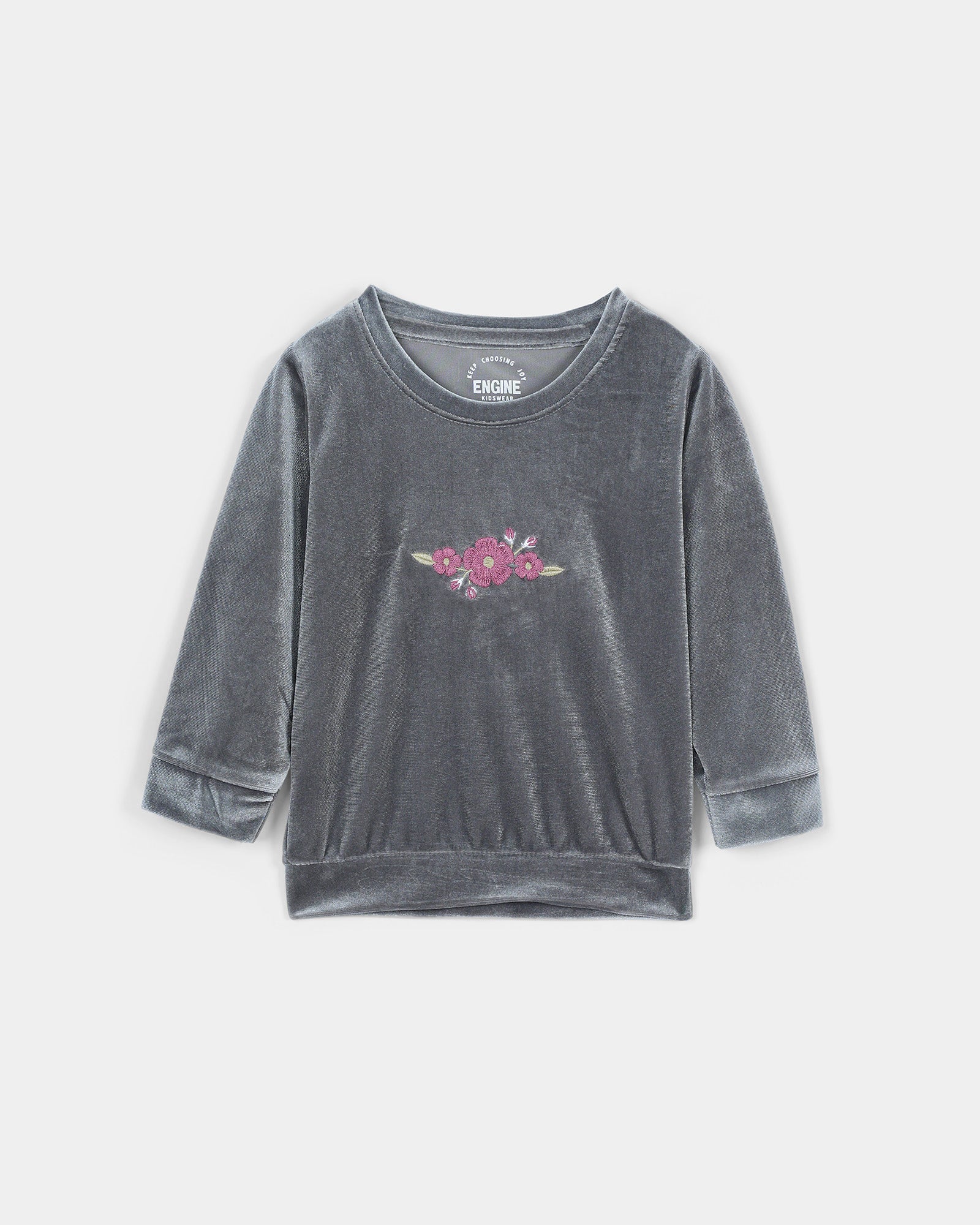 Girls Basic Sweatshirt