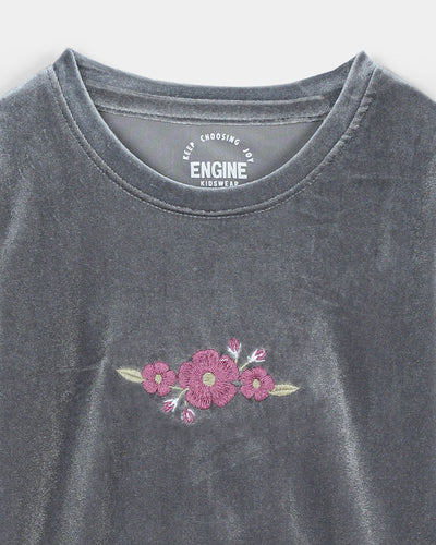 Girls Basic Sweatshirt