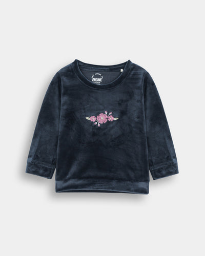 Girls Basic Sweatshirt
