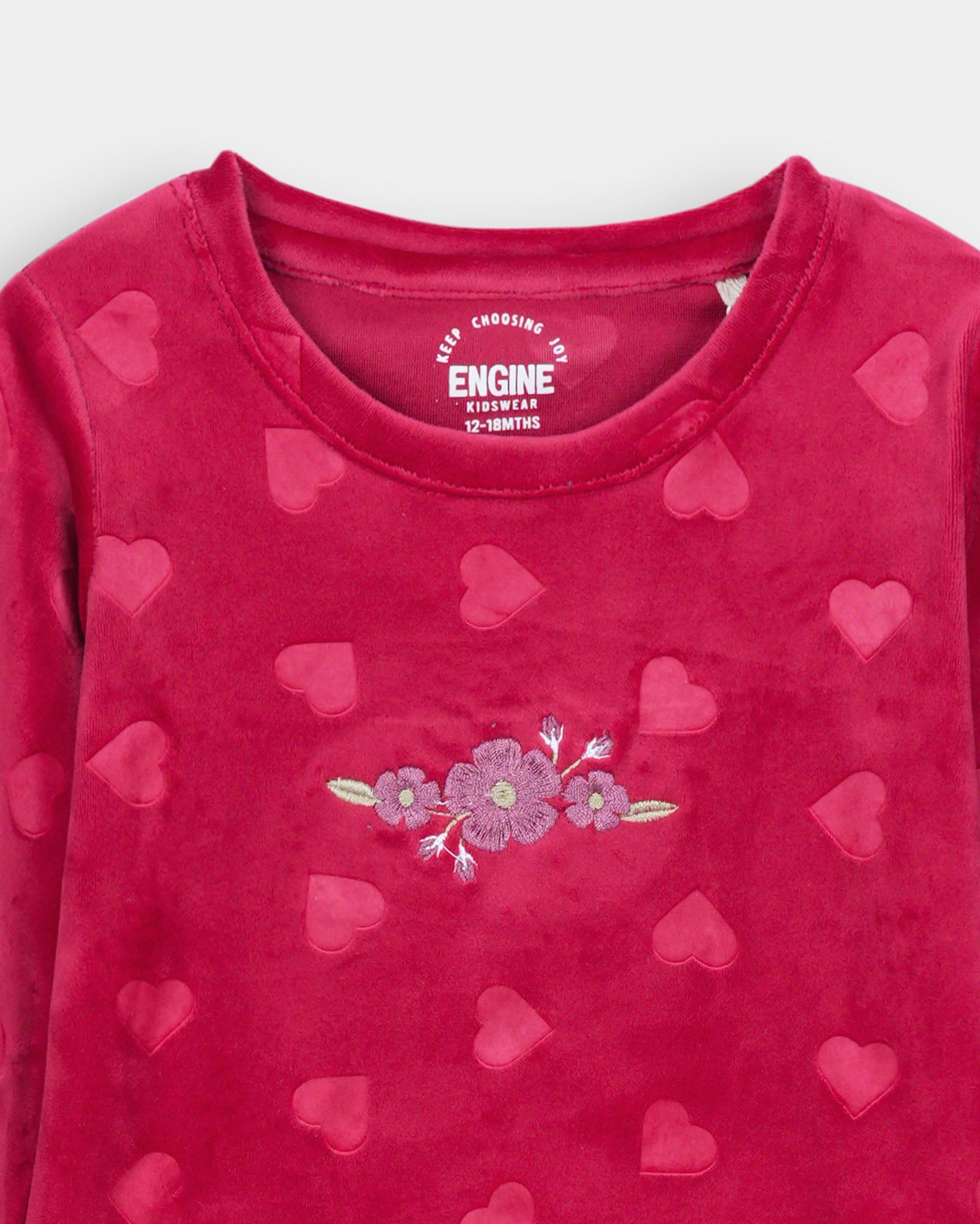 Girls Basic Sweatshirt