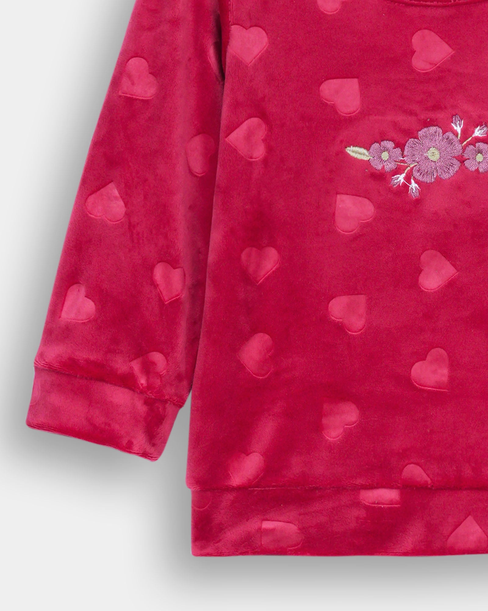 Girls Basic Sweatshirt