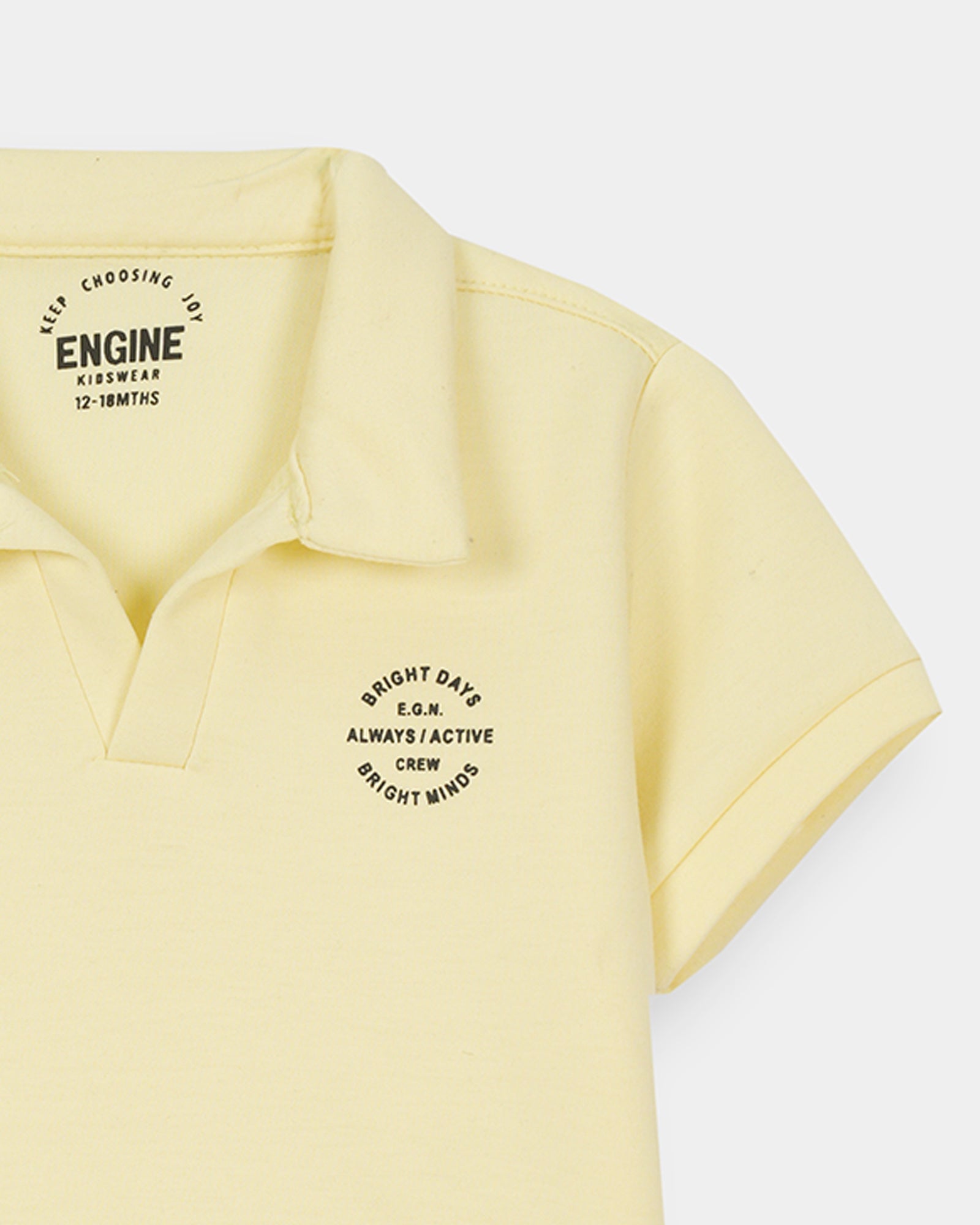 Boys Polo Tee - Engine - Buy Now