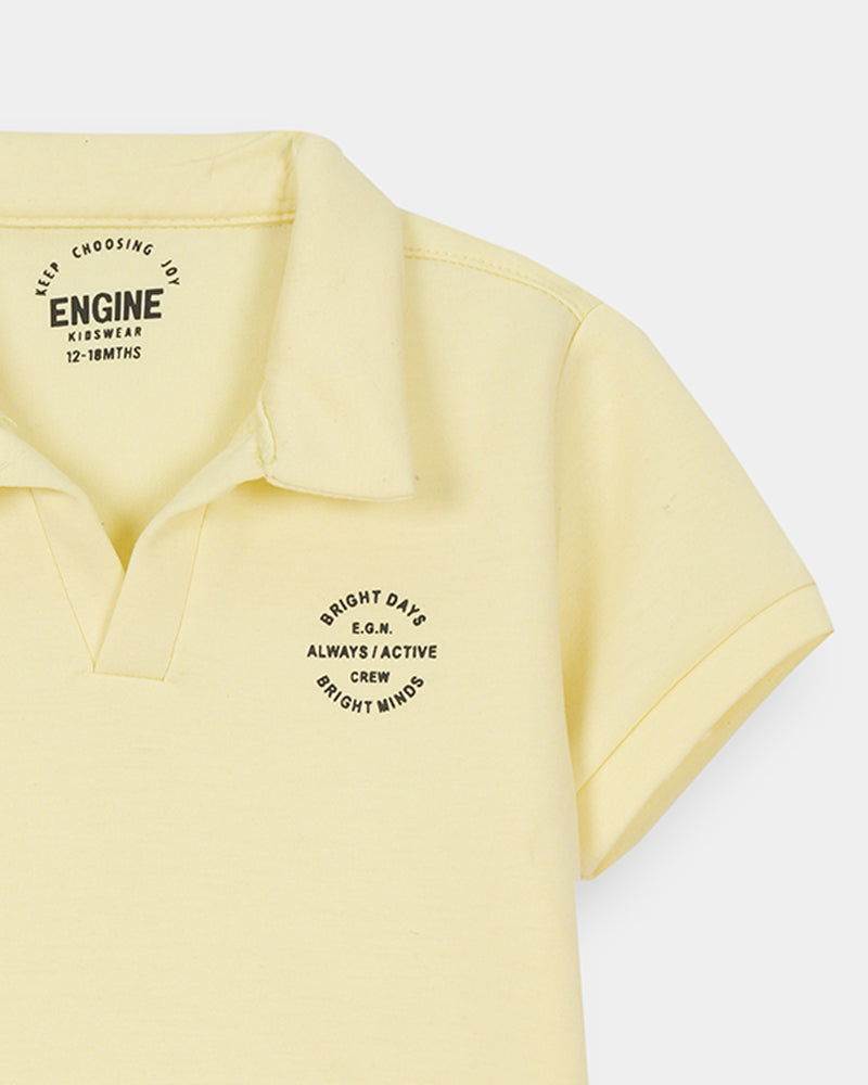 Boys Polo Tee - Engine - Buy Now